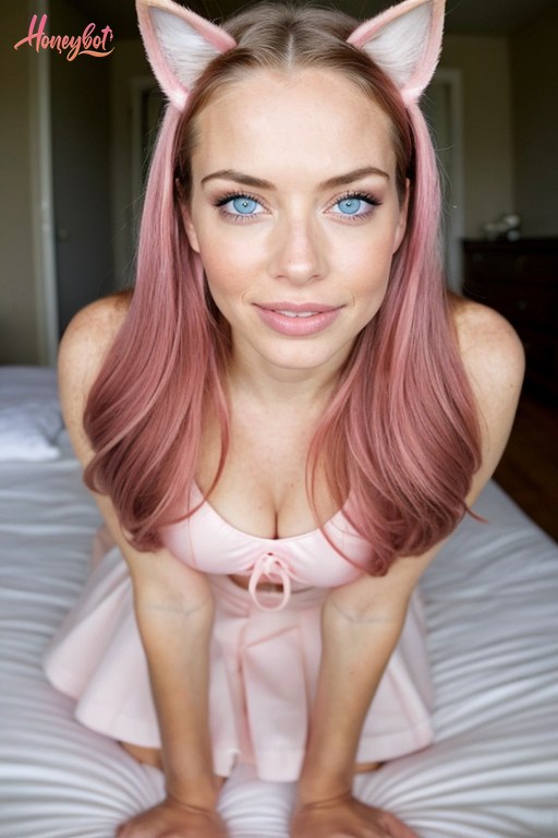 AI-generated girlfriend image