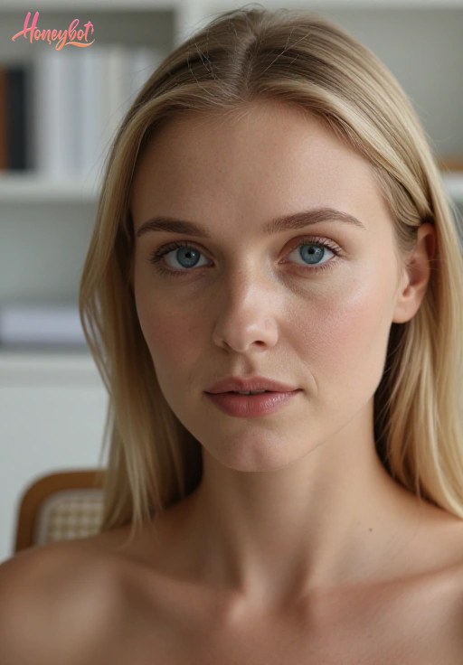 Blonde AI Girlfriend