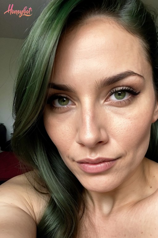 AI-generated girlfriend image