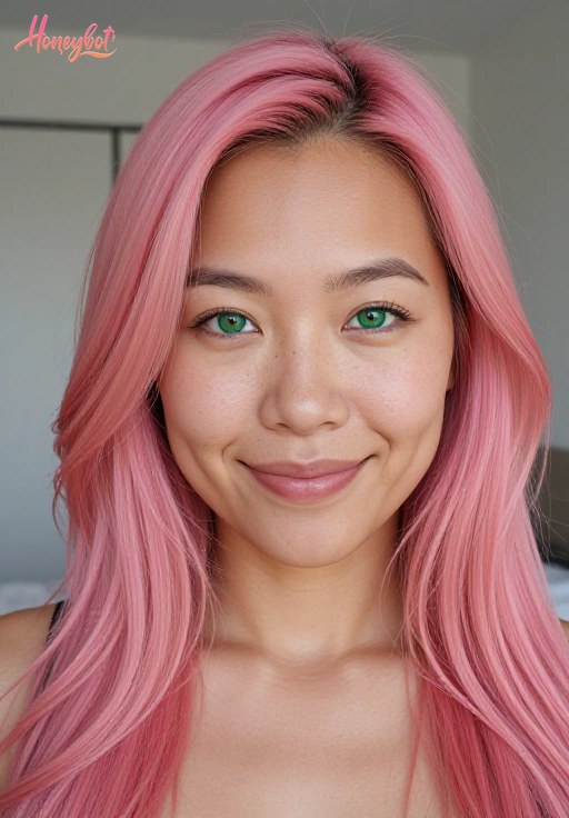 AI-generated girlfriend image