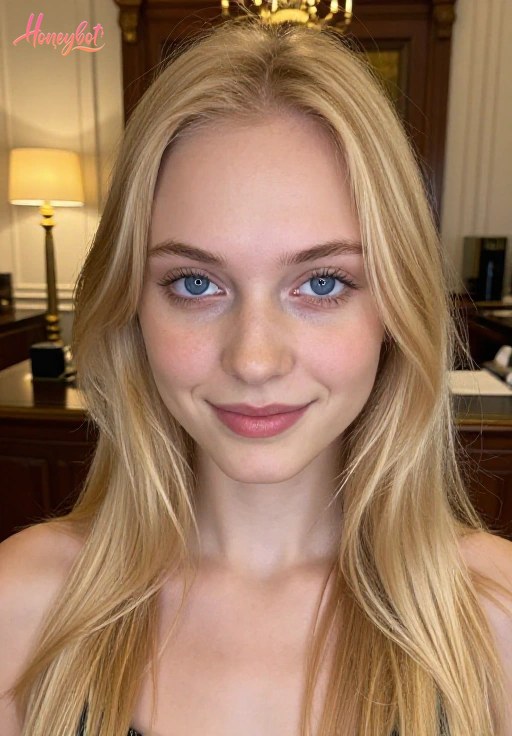 Blonde AI Girlfriend