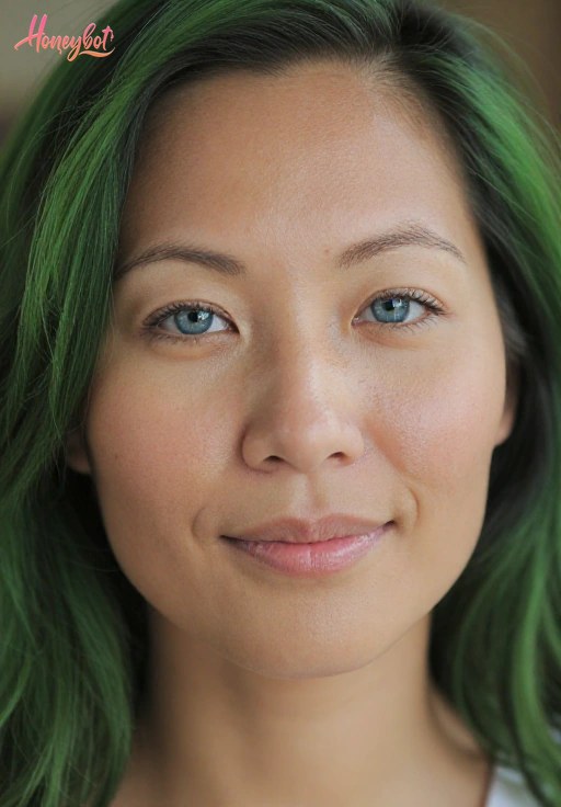 AI-generated girlfriend image