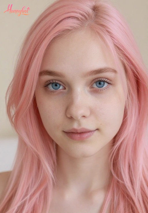 AI-generated girlfriend image