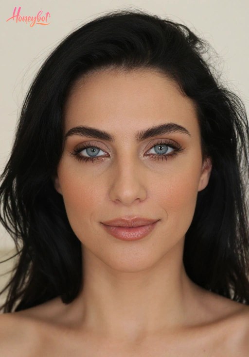 AI-generated girlfriend image
