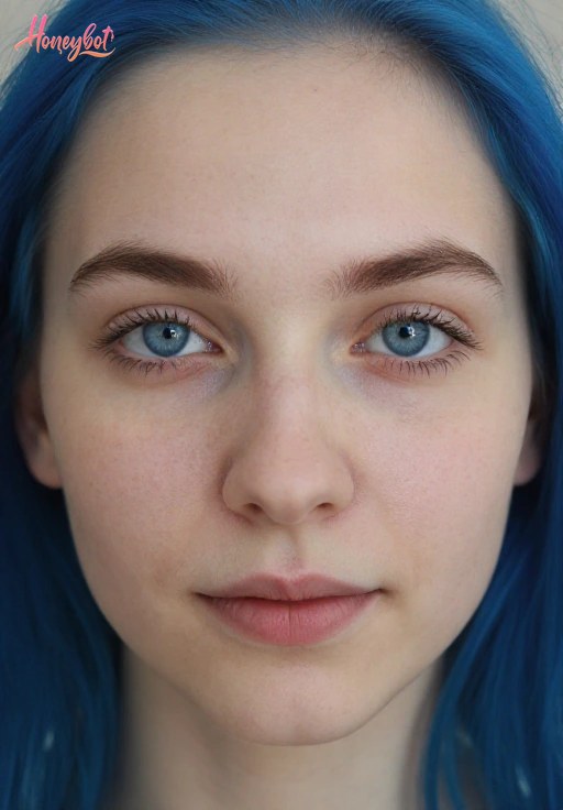 AI-generated girlfriend image