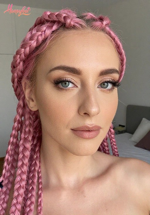 AI-generated girlfriend image