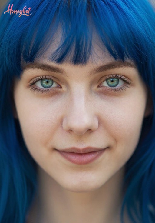 AI-generated girlfriend image