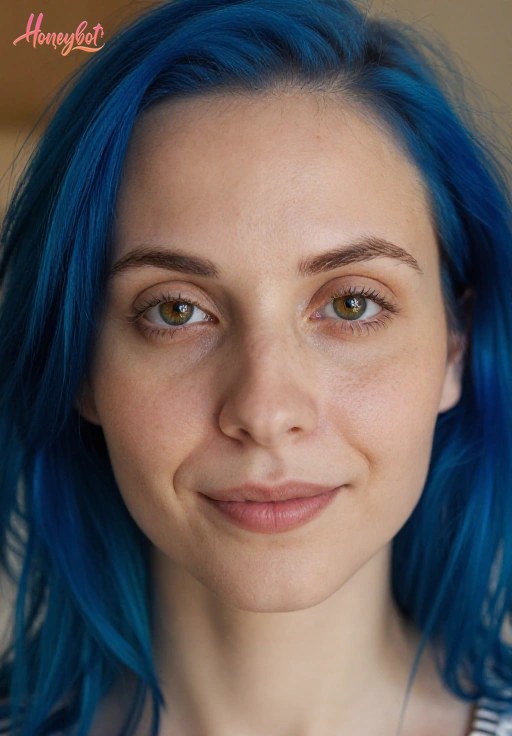 AI-generated girlfriend image