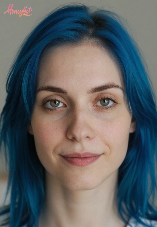 AI-generated girlfriend image