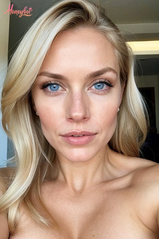 Blonde AI Girlfriend