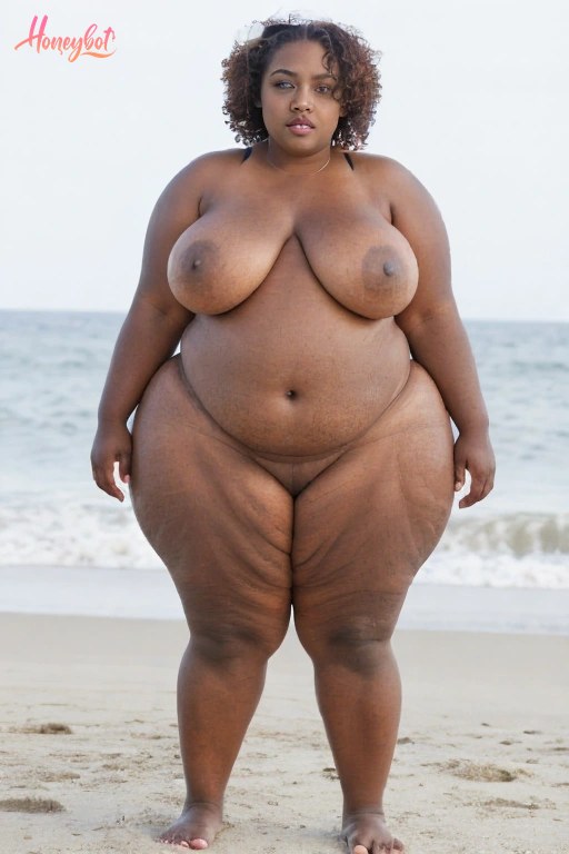 Ebony Curvy Bbw AI Girlfriend