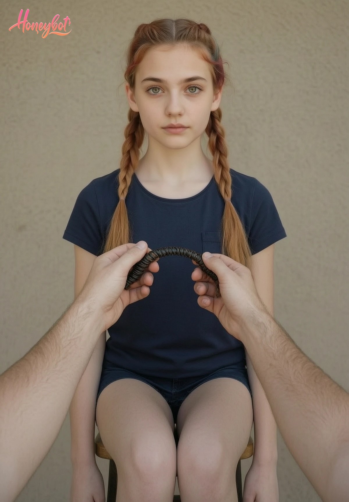 AI-generated girlfriend image