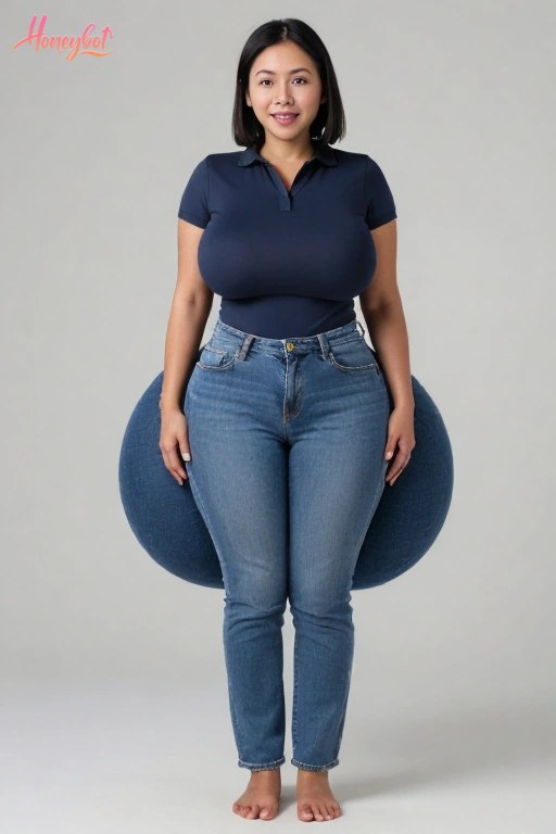 Asian Curvy Big Ass AI Girlfriend