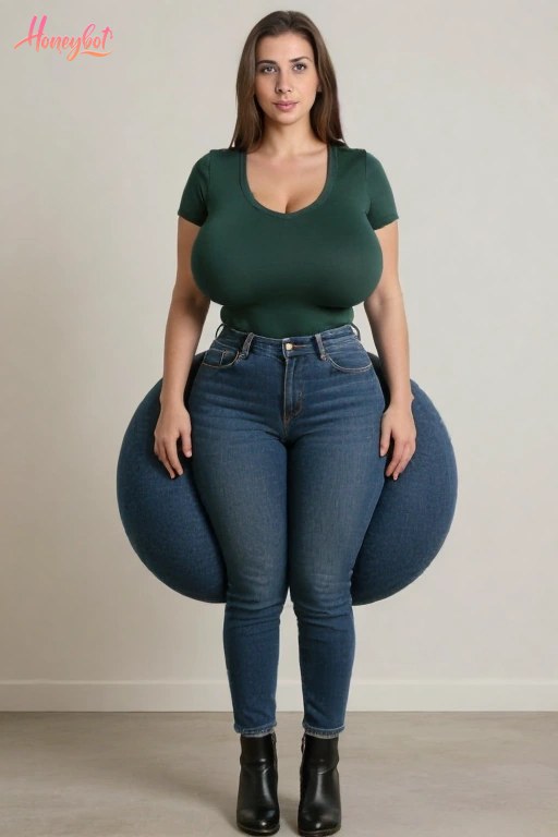 Curvy Big Ass Feet AI Girlfriend
