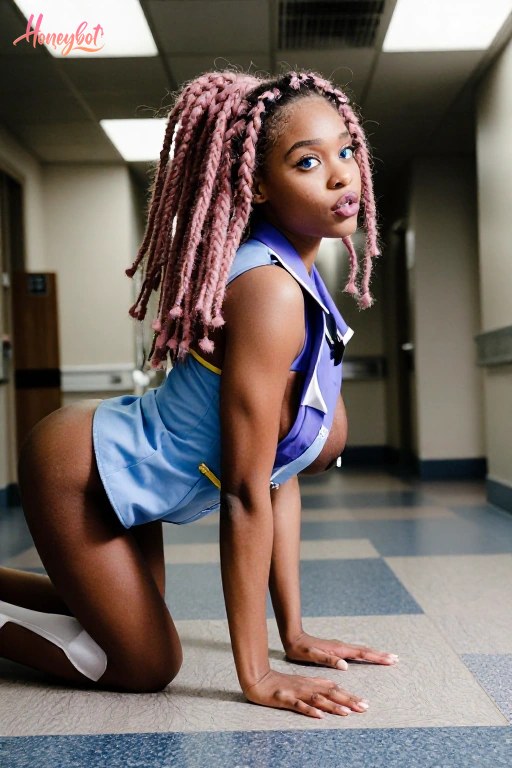 Ebony Curvy Big Ass AI Girlfriend
