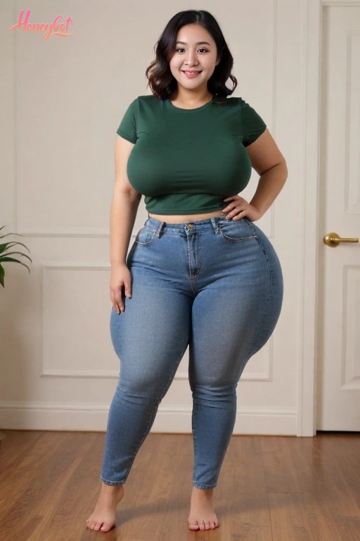 Asian Curvy Big Ass AI Girlfriend
