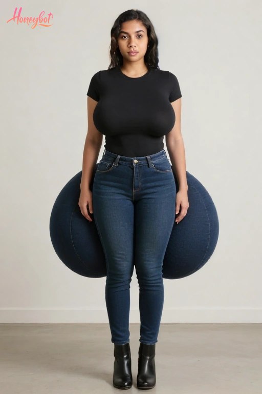 Curvy Big Ass Feet AI Girlfriend