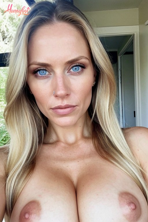 Blonde Tattooed AI Girlfriend