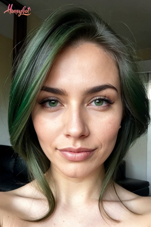 AI-generated girlfriend image