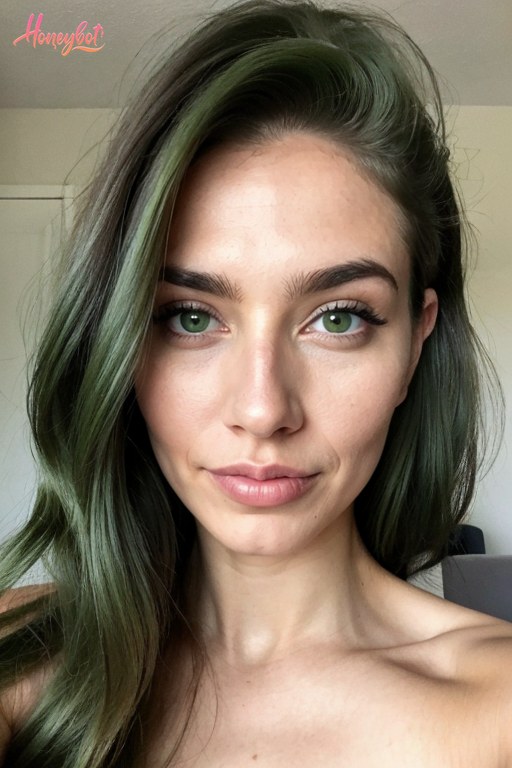 AI-generated girlfriend image