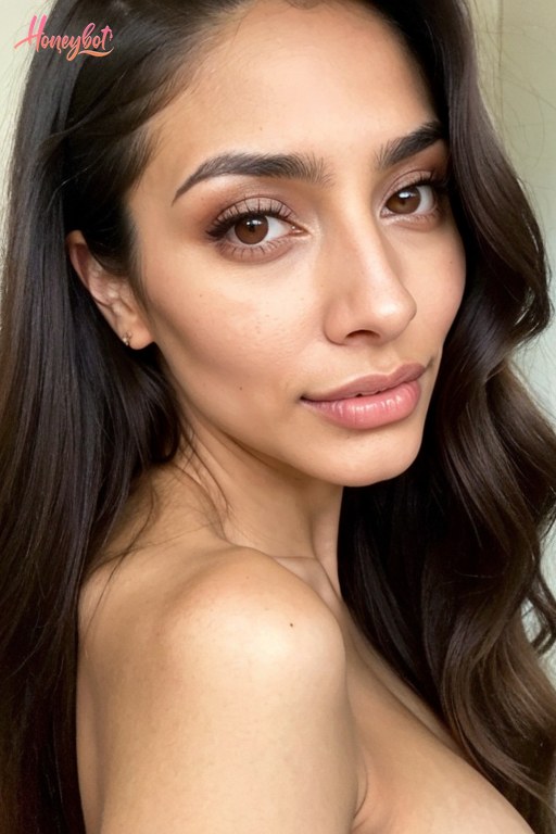 AI-generated girlfriend image