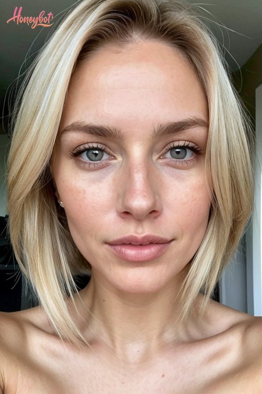 Blonde AI Girlfriend