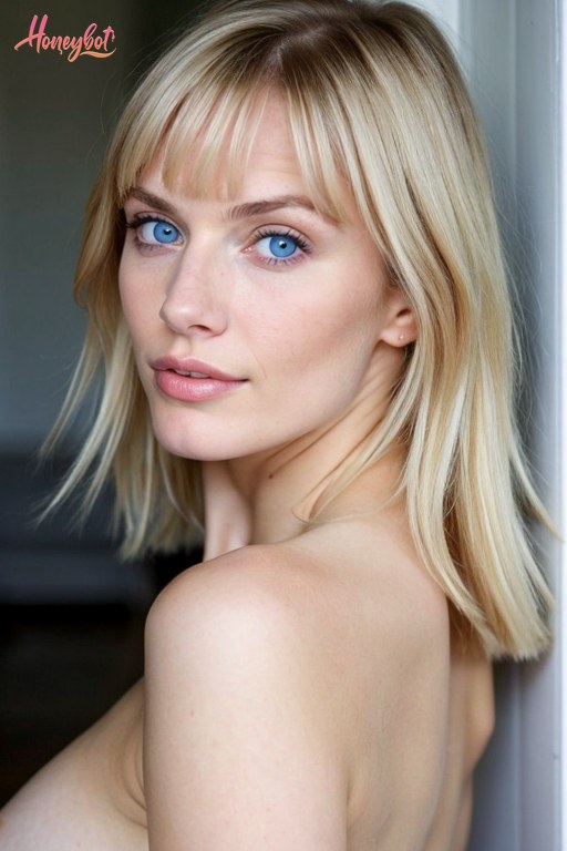 Blonde AI Girlfriend