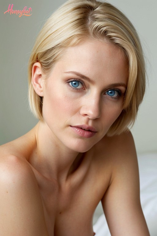 Blonde AI Girlfriend