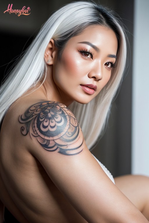 AI-generated girlfriend image