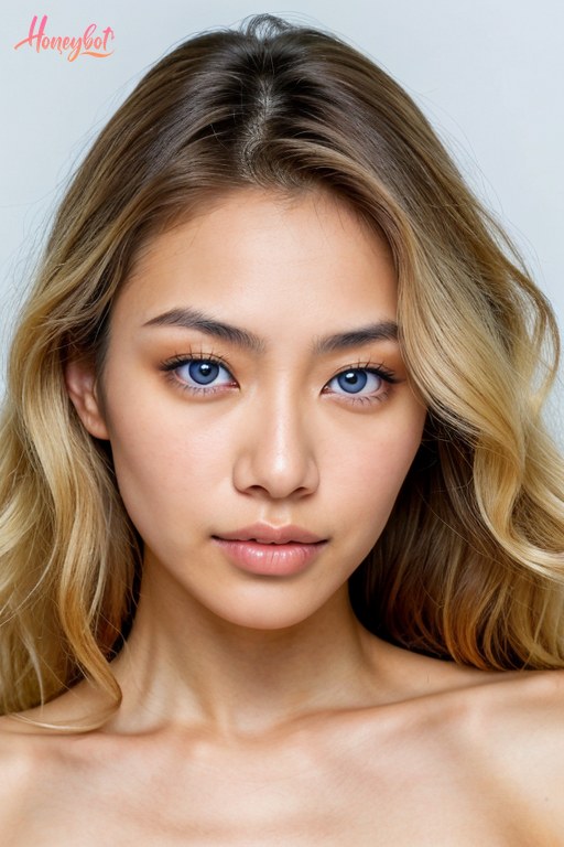 Asian Blonde AI Girlfriend
