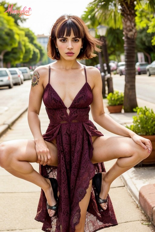 Tattooed AI Girlfriend
