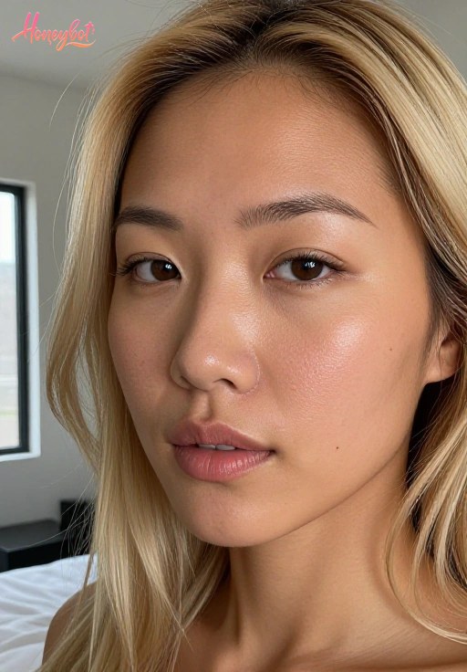 Asian Blonde AI Girlfriend