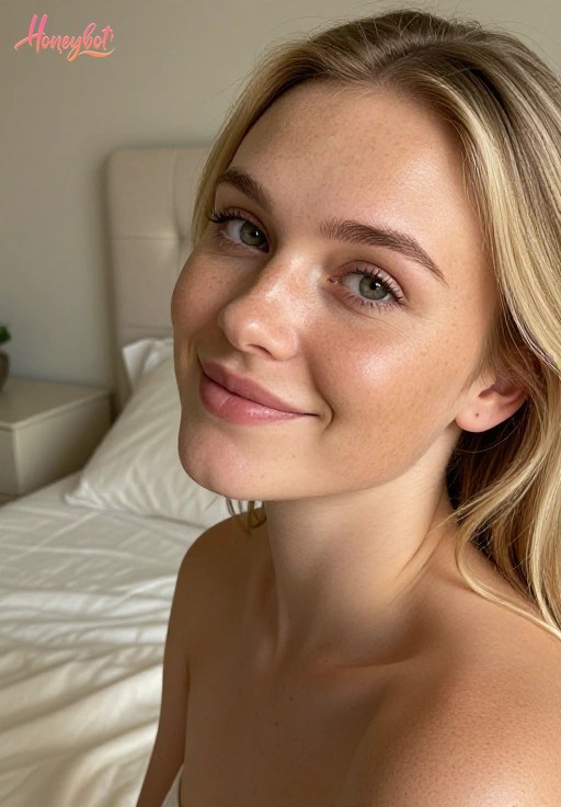 Blonde AI Girlfriend