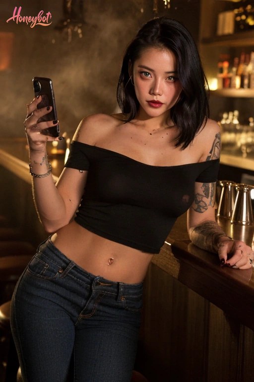 Nyx — AI girlfriend on Honeybot
