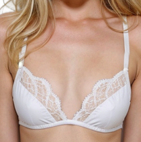 flat chest