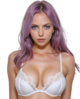 purple hair